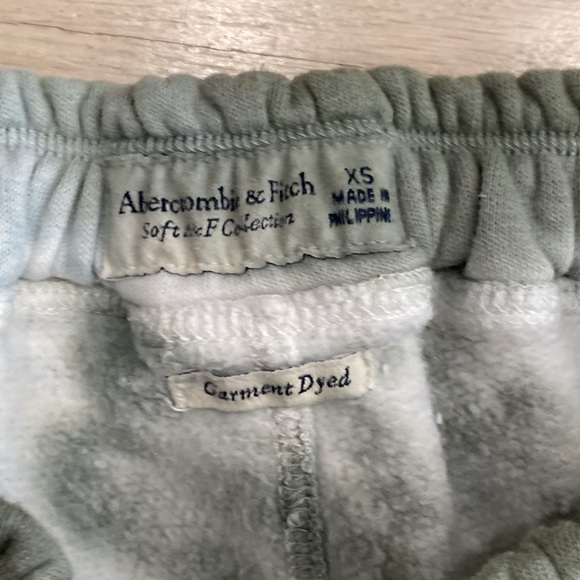 Abercrombie & Fitch Green Dyed Sweatpants - XS - Picture 4 of 8